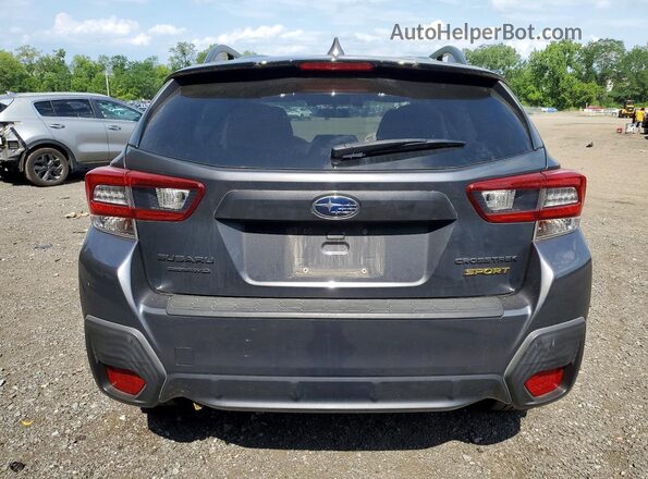 JF2GTHRC5MH244866 2021 SUBARU CROSSTREK Charcoal Հետևի տեսք