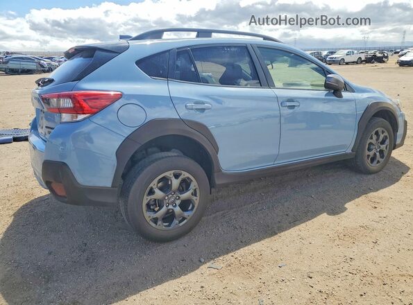 JF2GTHRC6PH306764 2023 SUBARU CROSSTREK Blue Trasero derecho