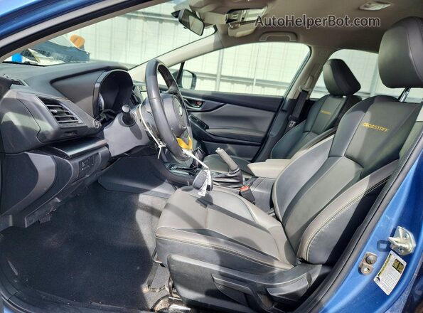 JF2GTHRC7NH257393 2022 SUBARU CROSSTREK Blue Սալոնի դիմացի տեսք