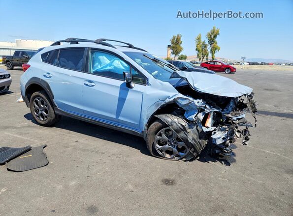JF2GTHRC8MH379937 2021 SUBARU CROSSTREK Blue წინა მარჯვენა