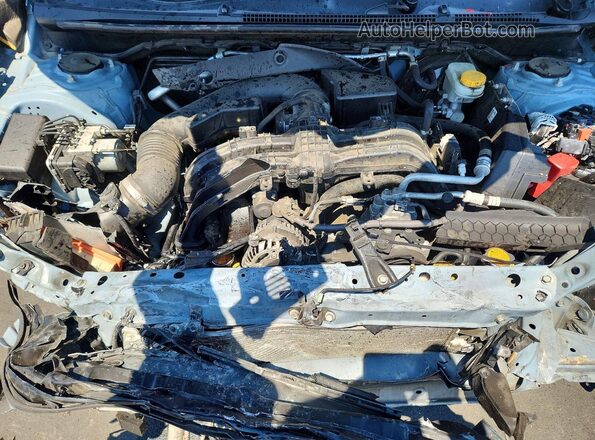 JF2GTHRC8MH379937 2021 SUBARU CROSSTREK Blue უკანა სალონის ხედი