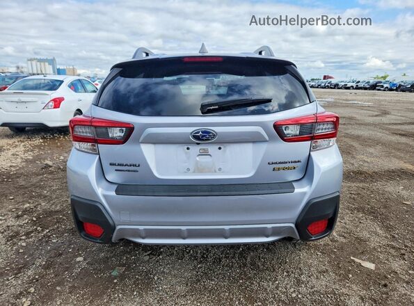 JF2GTHRC9NH280934 2022 SUBARU CROSSTREK Silver Vista trasera