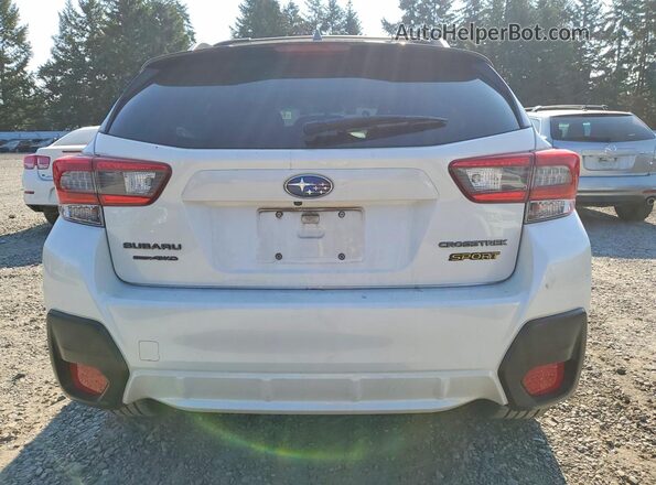 JF2GTHSC0MH227855 2021 SUBARU CROSSTREK White Հետևի տեսք