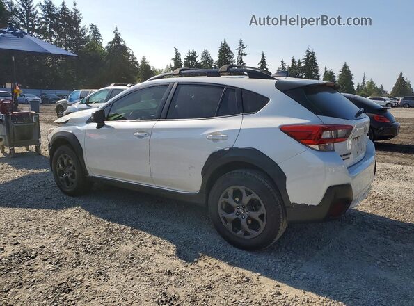 JF2GTHSC0MH227855 2021 SUBARU CROSSTREK White Հետևի ձախ