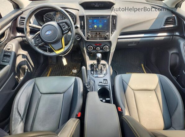 JF2GTHSC0MH261892 2021 SUBARU CROSSTREK Yellow Dashboard view