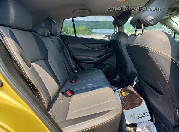 JF2GTHSC0MH261892 2021 SUBARU CROSSTREK Yellow Rear interior view