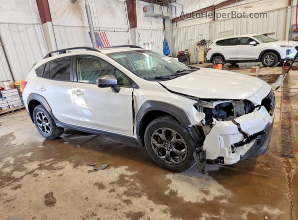 JF2GTHSC0MH286856 2021 SUBARU CROSSTREK White Przód prawy