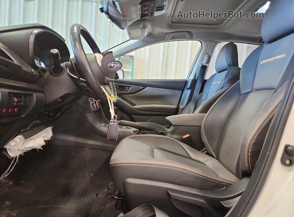 JF2GTHSC0MH286856 2021 SUBARU CROSSTREK White Widok wnętrza z przodu