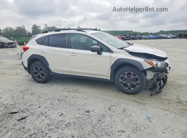 JF2GTHSC0MH378498 2021 SUBARU CROSSTREK White Delantero derecho