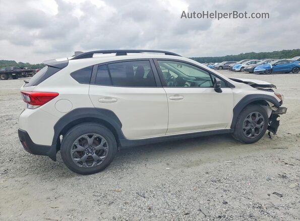 JF2GTHSC0MH378498 2021 SUBARU CROSSTREK White Trasero derecho