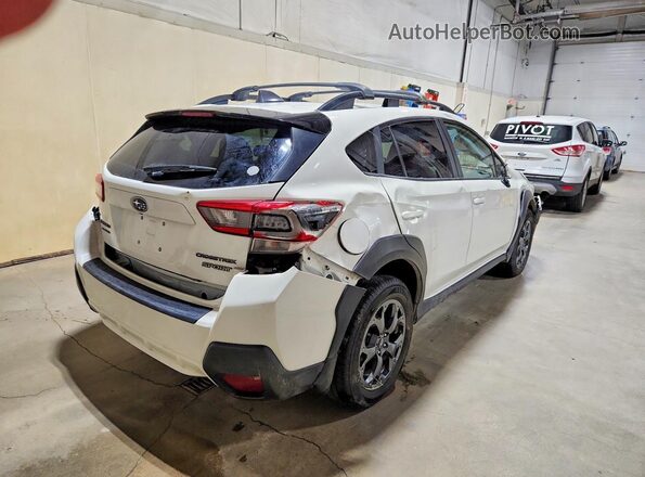 JF2GTHSC1NH279223 2022 SUBARU CROSSTREK White Trasero derecho