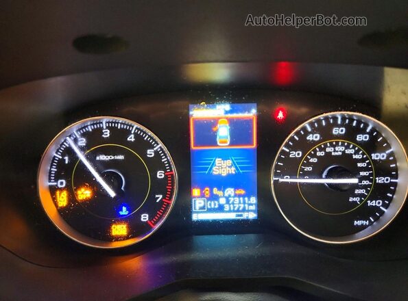 JF2GTHSC1NH279223 2022 SUBARU CROSSTREK White Vista del cuadro de instrumentos