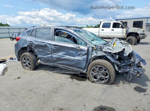 JF2GTHSC1PH284652 2023 SUBARU CROSSTREK Gray Przód prawy