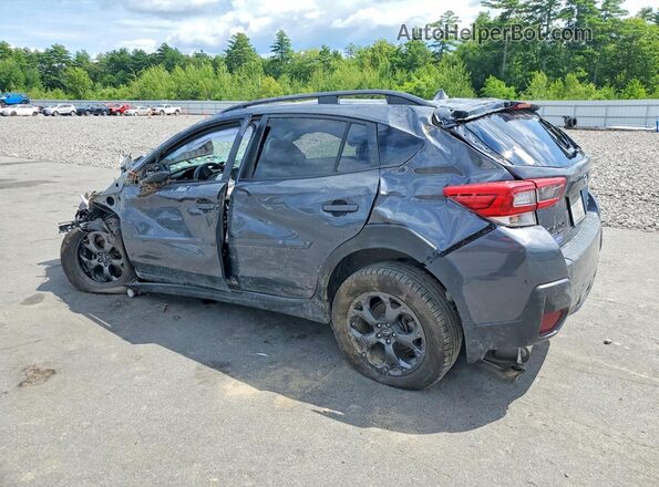 JF2GTHSC1PH284652 2023 SUBARU CROSSTREK Gray Tył lewy