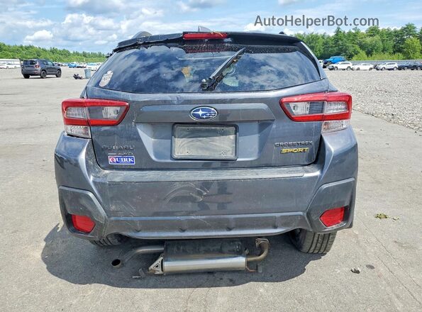 JF2GTHSC1PH284652 2023 SUBARU CROSSTREK Gray Widok z tyłu