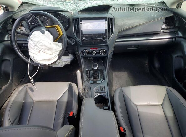 JF2GTHSC1PH284652 2023 SUBARU CROSSTREK Gray Widok deski rozdzielczej