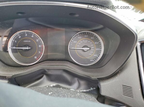 JF2GTHSC1PH284652 2023 SUBARU CROSSTREK Gray Widok zestawu wskaźników