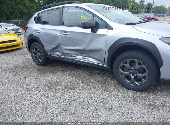 JF2GTHSC2MH303446 2021 SUBARU CROSSTREK Серебряный Вид спереди