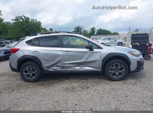 JF2GTHSC2MH303446 2021 SUBARU CROSSTREK Серебряный Вид задней части салона