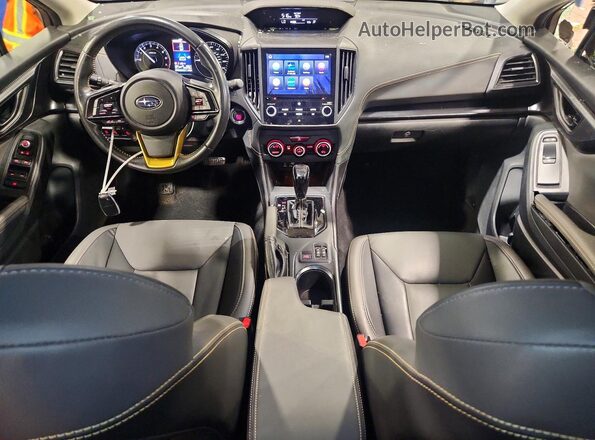 JF2GTHSC2MH361248 2021 SUBARU CROSSTREK Gray Առջևի վահանակի տեսք