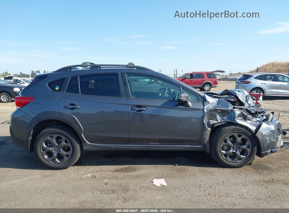 JF2GTHSC4MH206894 2021 SUBARU CROSSTREK Gray Vista interior trasera
