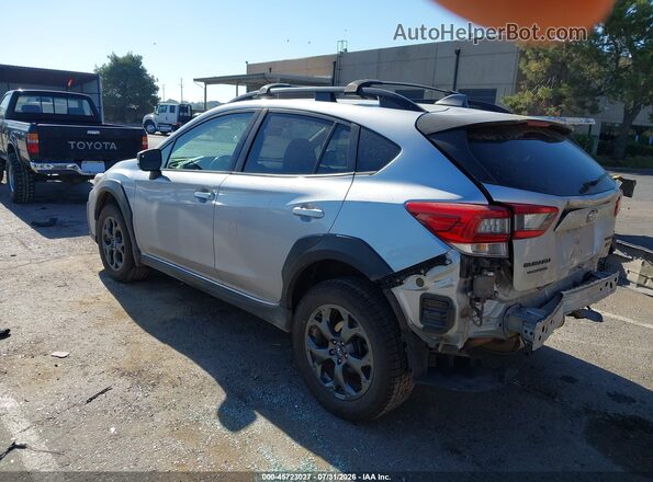 JF2GTHSC4MH283314 2021 SUBARU CROSSTREK Gray Задня ліва чверть
