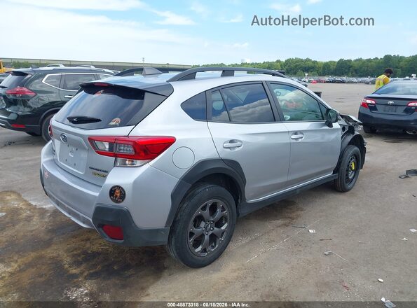 JF2GTHSC4PH295077 2023 SUBARU CROSSTREK Silver Rear right