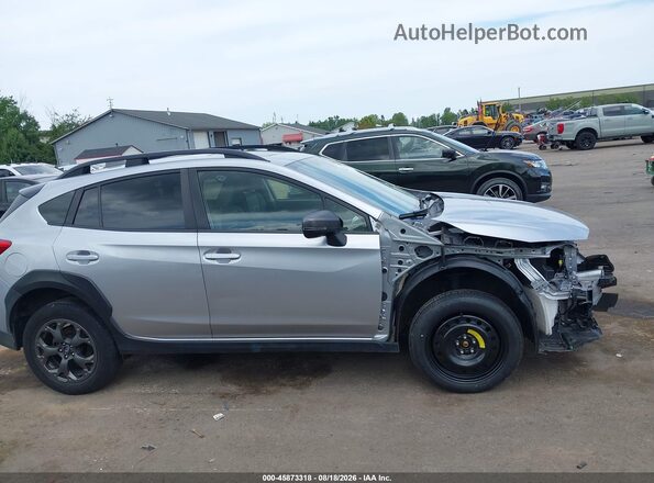 JF2GTHSC4PH295077 2023 SUBARU CROSSTREK Silver 360 interior view
