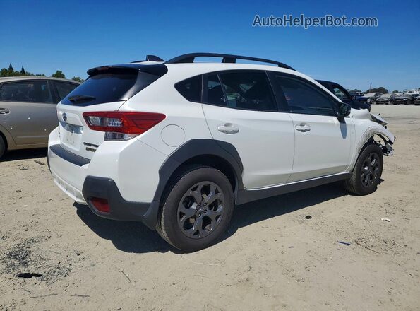 JF2GTHSC5MH223719 2021 SUBARU CROSSTREK Белый Задняя правая четверть