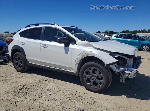 JF2GTHSC5MH223719 2021 SUBARU CROSSTREK Белый Передняя правая четверть