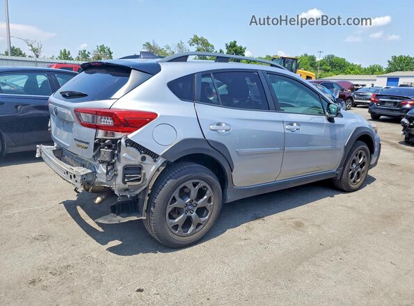 JF2GTHSC5MH243680 2021 SUBARU CROSSTREK Silver Հետևի աջ