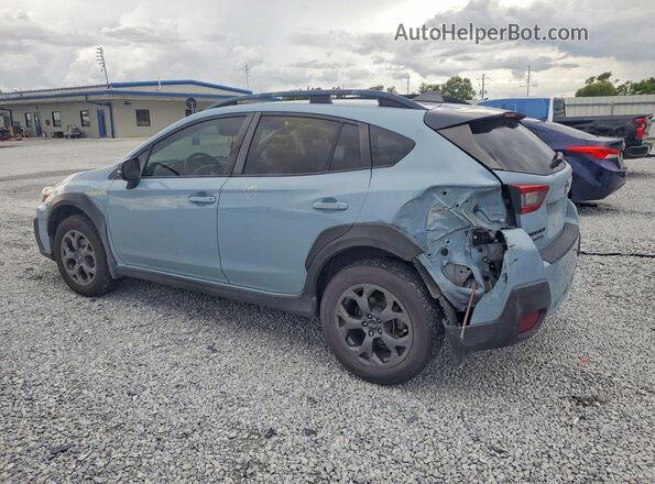 JF2GTHSC5MH269633 2021 SUBARU CROSSTREK Синий Задняя левая четверть
