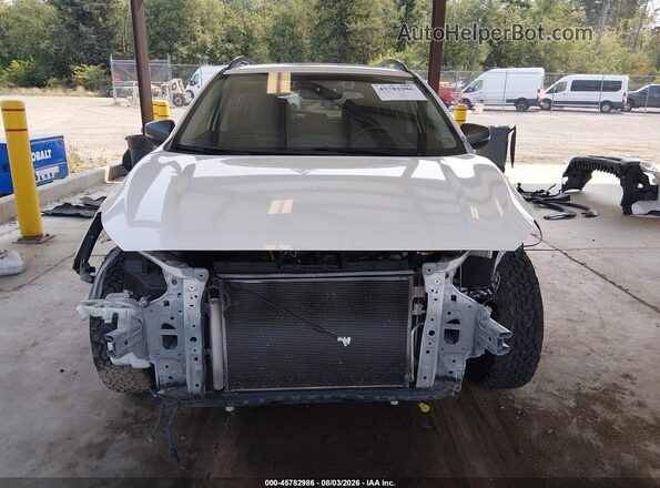 JF2GTHSC5NH201740 2022 SUBARU CROSSTREK White უკანა სალონის ხედი