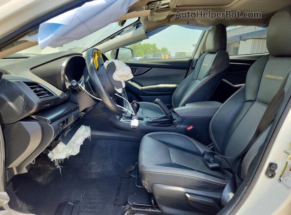JF2GTHSC5NH218117 2022 SUBARU CROSSTREK White Widok wnętrza z przodu