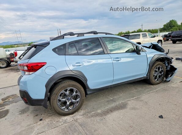 JF2GTHSC5NH270251 2022 SUBARU CROSSTREK Blue Հետևի աջ