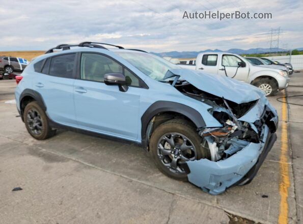 JF2GTHSC5NH270251 2022 SUBARU CROSSTREK Blue Առջևի աջ