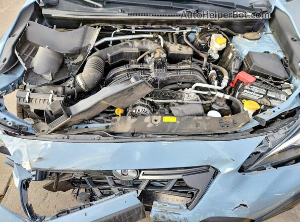 JF2GTHSC5NH270251 2022 SUBARU CROSSTREK Blue Շարժիչի բաժամունքի տեսք