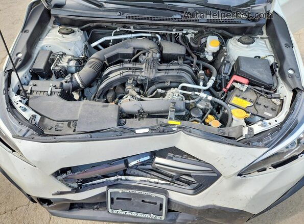 JF2GTHSC5PH316230 2023 SUBARU CROSSTREK White Widok komory silnika