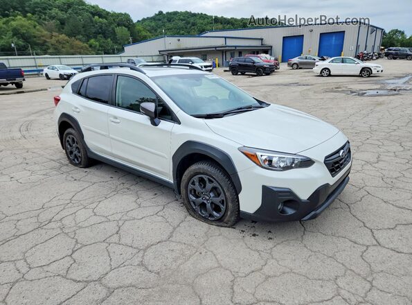 JF2GTHSC6MH273030 2021 SUBARU CROSSTREK White Przód prawy