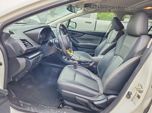 JF2GTHSC6MH273030 2021 SUBARU CROSSTREK White Widok wnętrza z przodu