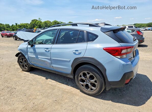 JF2GTHSC6NH268105 2022 SUBARU CROSSTREK Blue Tył lewy