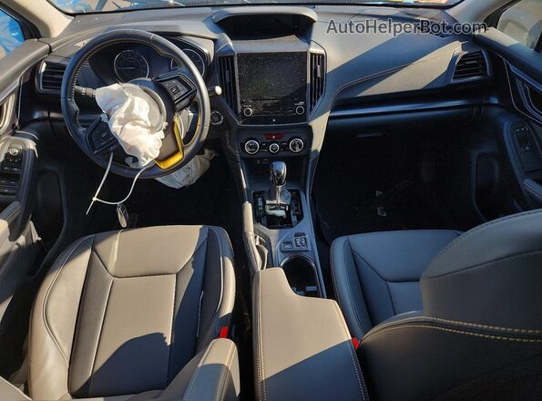JF2GTHSC6NH268105 2022 SUBARU CROSSTREK Blue Widok deski rozdzielczej