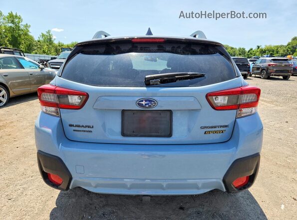 JF2GTHSC6NH268105 2022 SUBARU CROSSTREK Blue Widok z tyłu