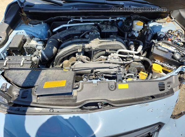 JF2GTHSC6NH268105 2022 SUBARU CROSSTREK Blue Widok wnętrza z tyłu