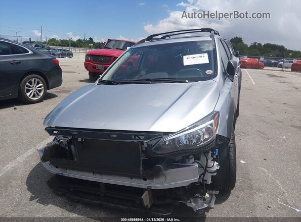 JF2GTHSC6PH233339 2023 SUBARU CROSSTREK Silver Rear interior view