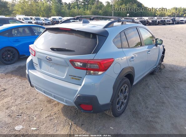 JF2GTHSC7MH280794 2021 SUBARU CROSSTREK Blue Հետևի աջ