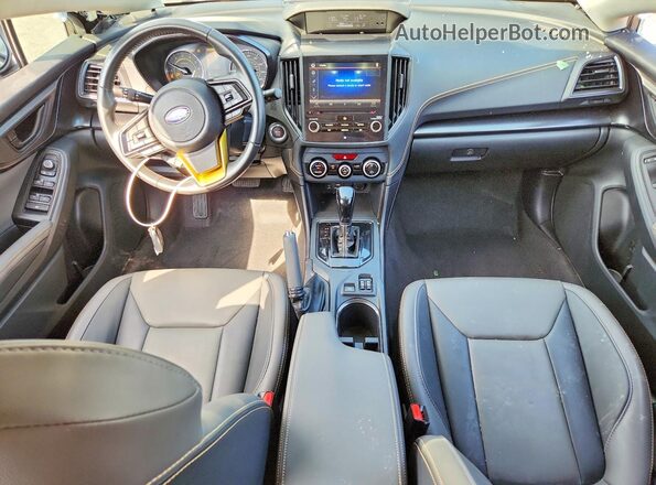 JF2GTHSC7MH314569 2021 SUBARU CROSSTREK Черный Вид панели приборов