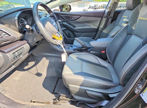 JF2GTHSC7MH314569 2021 SUBARU CROSSTREK Черный Вид салона спереди