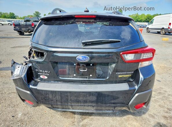 JF2GTHSC7MH314569 2021 SUBARU CROSSTREK Черный Вид сзади