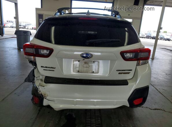 JF2GTHSC7MH671833 2021 SUBARU CROSSTREK White უკანა ხედი